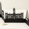 Fold Out Manchester Lasercut Skyline Card by Snapdragon Designs - Image 5