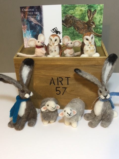 Needle Felting Workshop with Pam Chilton @ Leaping Hare Art Gallery &  Framers
